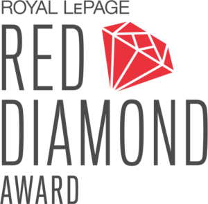 Royal LePage Red Diamond Award, awarded to Cass Macleod Real Estate team.